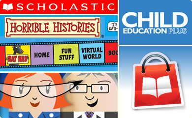 artifacts from some of the Scholastic websites